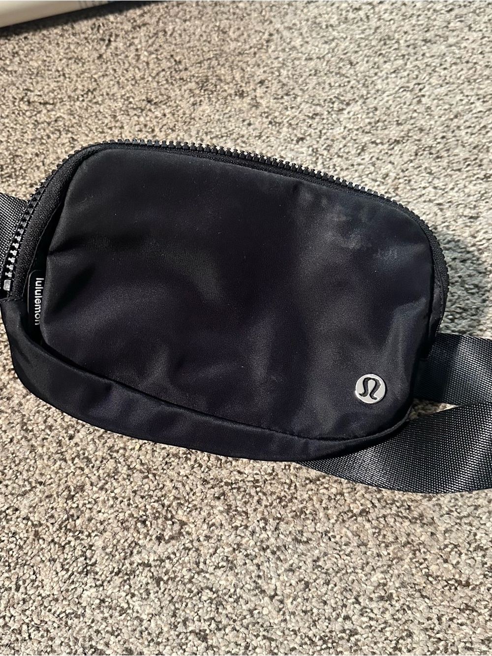 lululemon athletica Black Compact Waist Pack